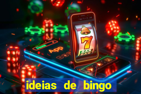 ideias de bingo para o natal